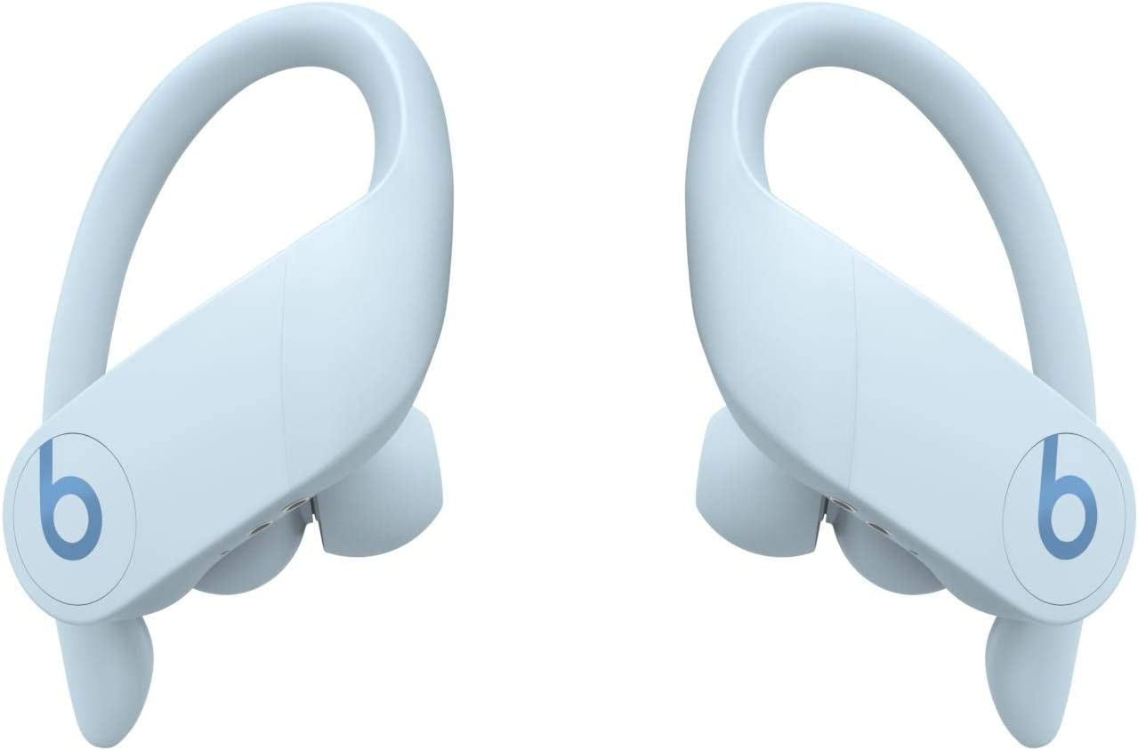 Powerbeats Pro Wireless Earbuds - Apple H1 Headphone Chip, Class 1 Bluetooth Headphones, 9 Hours of Listening Time, Sweat Resistant, Built-In Microphone - Glacier Blue