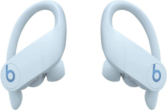 Powerbeats Pro Wireless Earbuds - Apple H1 Headphone Chip, Class 1 Bluetooth Headphones, 9 Hours of Listening Time, Sweat Resistant, Built-In Microphone - Glacier Blue