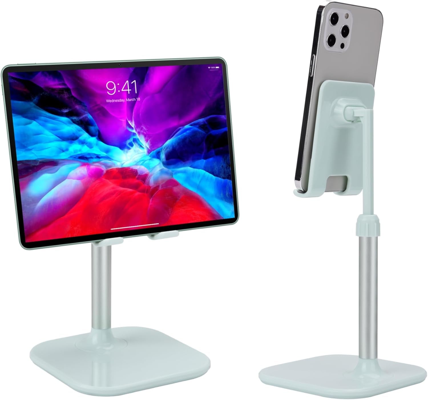 Doboli Cell Phone Stand, Phone Stand for Desk, Phone Holder Stand Compatible with Iphone and All Mobile Phones Tablet, Gifts for Adults Women Men Mom Wife, Pink