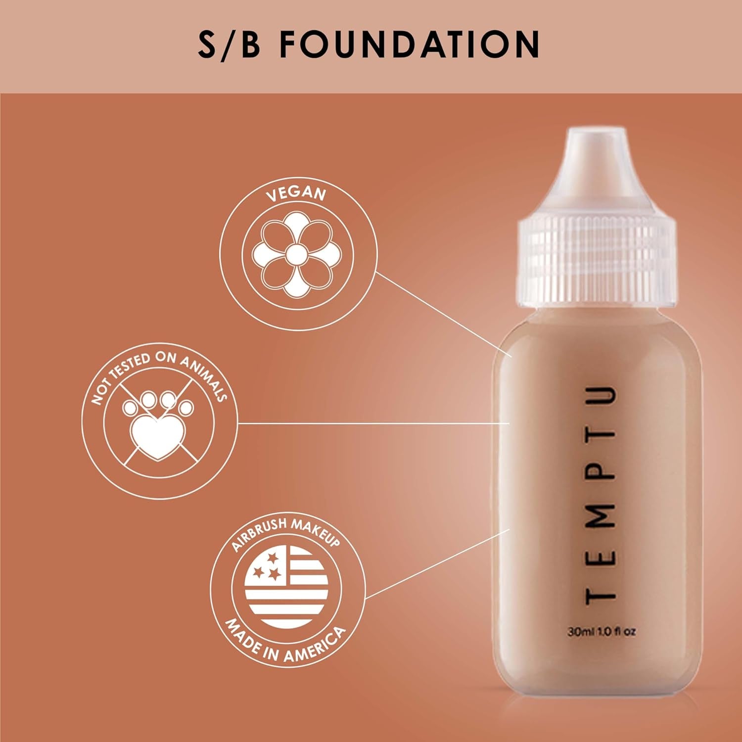 TEMPTU S/B Silicone-Based Airbrush Foundation
